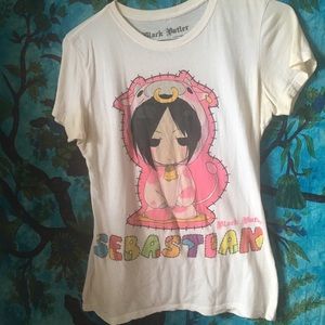 Black Butler Anime Sebastian T-Shirt